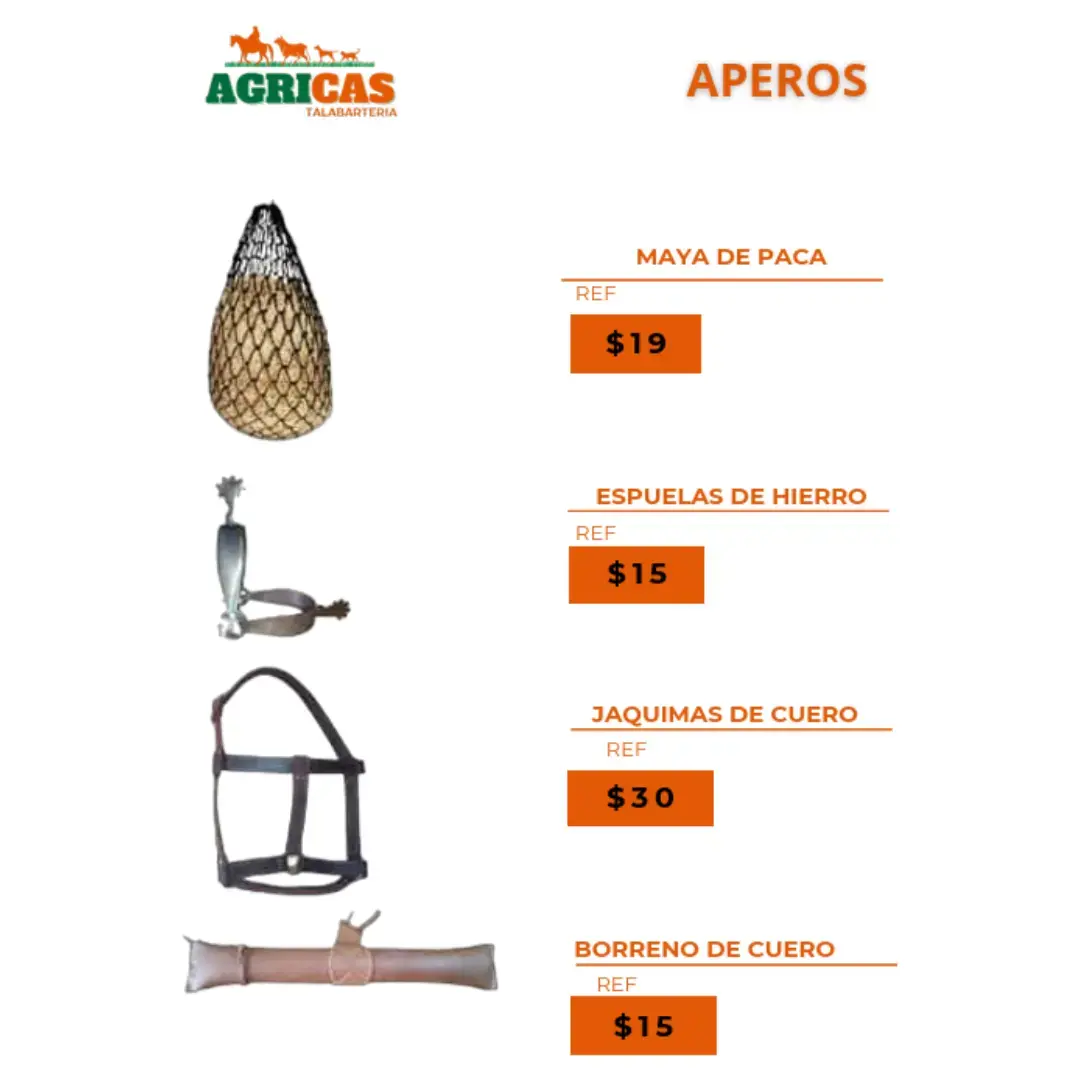 FABRICANTES DE APEROS Y ACCESORIOS ECUESTRES